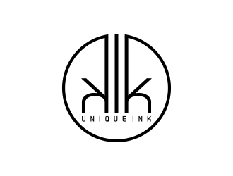 KLK Unique Ink logo design by SmartTaste