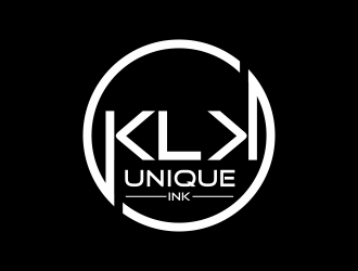 KLK Unique Ink logo design by qqdesigns