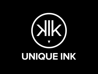 KLK Unique Ink logo design by VhienceFX