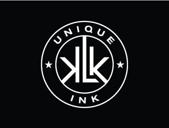 KLK Unique Ink logo design by Kewin