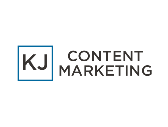 KJ Content Marketing logo design by BintangDesign