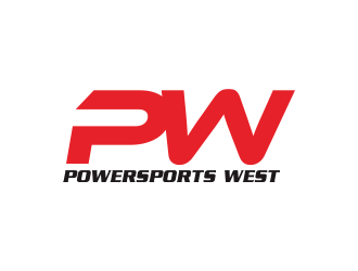 Powersports West logo design by Greenlight