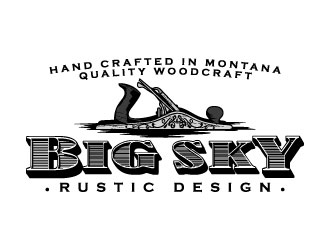 Big Sky Rustic Design logo design by daywalker