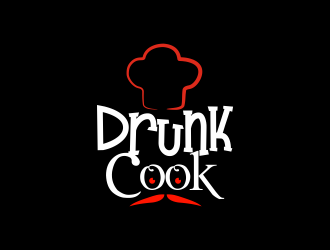 Drunk Cook logo design by hitman47