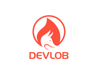 Devlob logo design by kopipanas