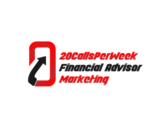 20CallsPerWeek Financial Advisor Marketing logo design by grea8design