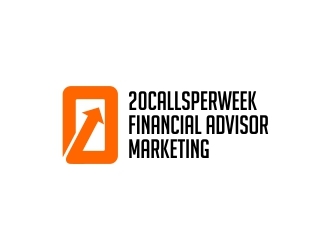 20CallsPerWeek Financial Advisor Marketing logo design by lj.creative