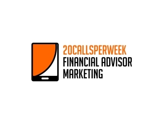 20CallsPerWeek Financial Advisor Marketing logo design by lj.creative