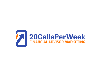 20CallsPerWeek Financial Advisor Marketing logo design by etatita
