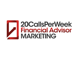 20CallsPerWeek Financial Advisor Marketing logo design by kunejo