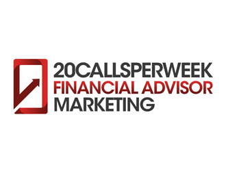20CallsPerWeek Financial Advisor Marketing logo design by kunejo