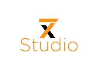 7x Studios logo design by Erasedink