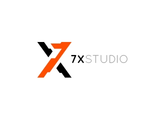 7x Studios logo design by Mbelgedez