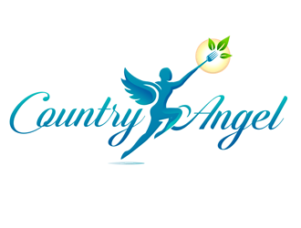 Country Angel  logo design by megalogos