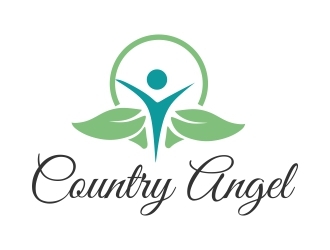 Country Angel  logo design by ElonStark