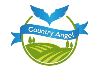 Country Angel  logo design by alxmihalcea