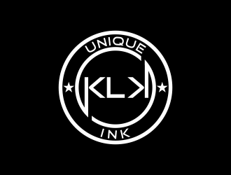 KLK Unique Ink logo design by qqdesigns