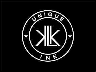 KLK Unique Ink logo design by evdesign