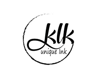 KLK Unique Ink logo design by Boomstudioz