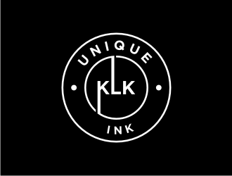 KLK Unique Ink logo design by yeve