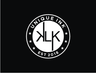KLK Unique Ink logo design by bricton