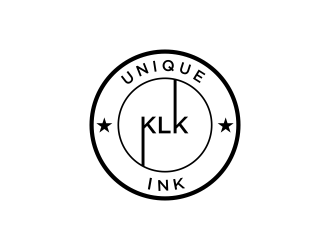 KLK Unique Ink logo design by afra_art