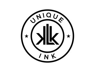 KLK Unique Ink logo design by arenug