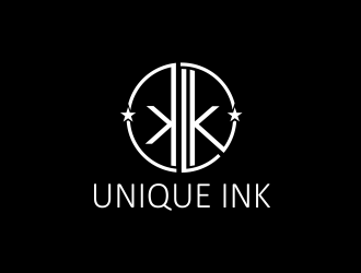 KLK Unique Ink logo design by giphone