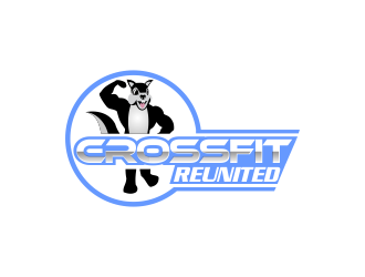 CrossFit Reunited logo design by giphone