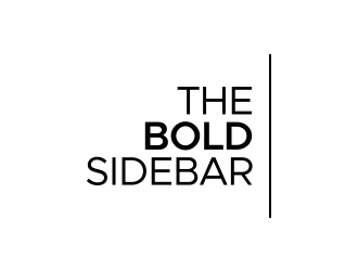 The Bold Sidebar logo design by lexipej