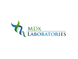 MDx Laboratories logo design by BintangDesign