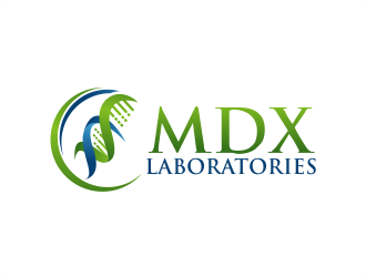 MDx Laboratories logo design by evdesign