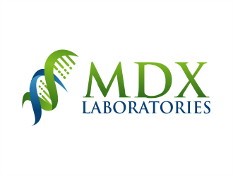 MDx Laboratories logo design by evdesign