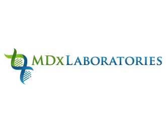 MDx Laboratories logo design by nexgen