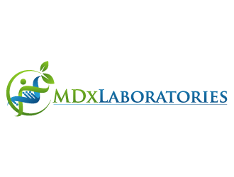 MDx Laboratories logo design by kgcreative