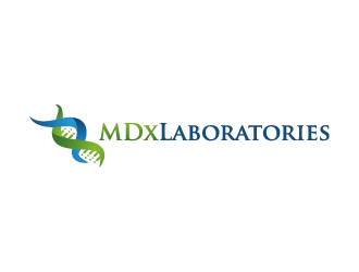 MDx Laboratories logo design by mhala