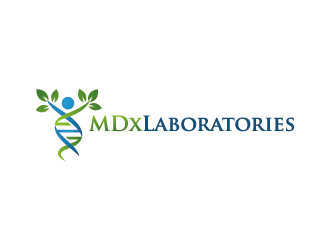 MDx Laboratories logo design by mhala