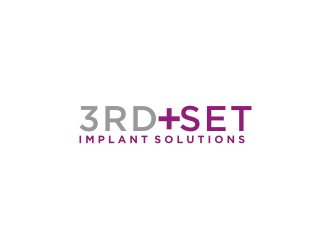 3rdSet Implant Solutions logo design by bricton