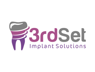 3rdSet Implant Solutions logo design by AisRafa