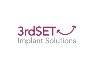 3rdSet Implant Solutions logo design by rezadesign