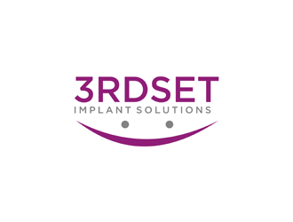 3rdSet Implant Solutions logo design by EkoBooM