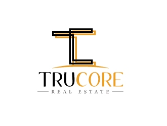 TruCore Real Estate logo design by Suvendu