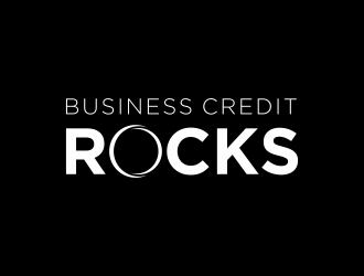 Business Credit Rocks  logo design by haidar