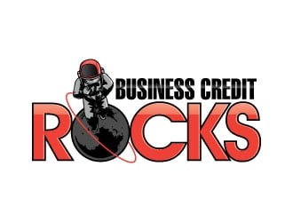Business Credit Rocks  logo design by Suvendu
