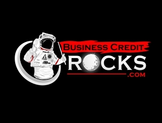 Business Credit Rocks  logo design by amar_mboiss