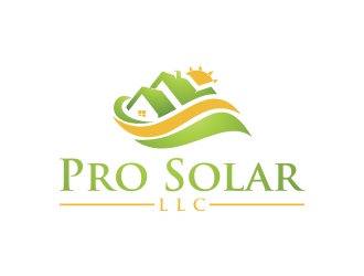Pro Solar LLC logo design by RIANW