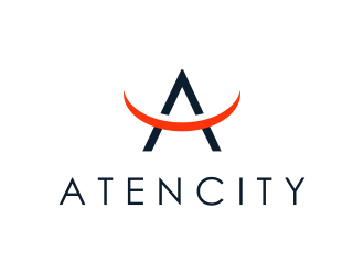 Atencity logo design by iqbal