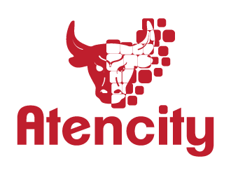 Atencity logo design by 187design