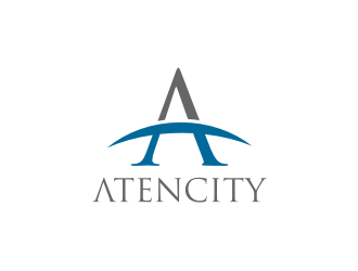 Atencity logo design by Nurmalia