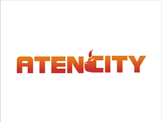 Atencity logo design by sanscorp